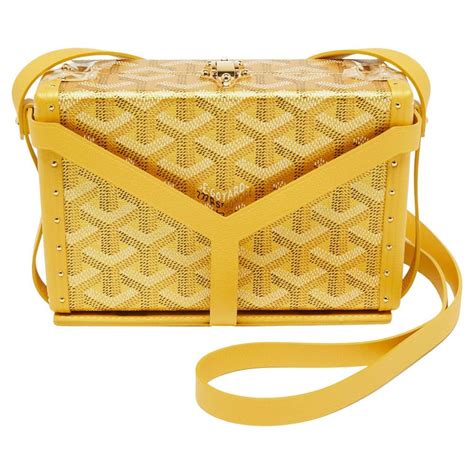 goyard minaudière clutch|goyard mineure trunk bag.